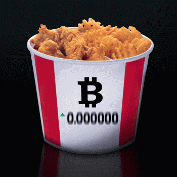 Kubełek KFC za Bitcoina 55