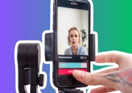 Short social video a person taking a selfie